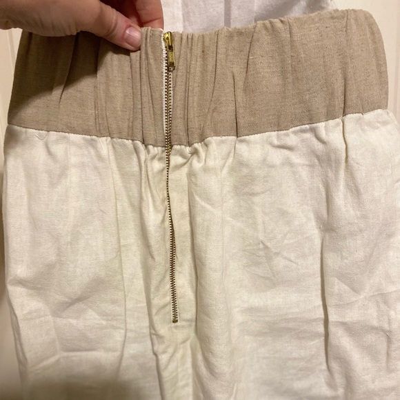 Loeffler Randall Linen Skirt - Picture 3 of 5